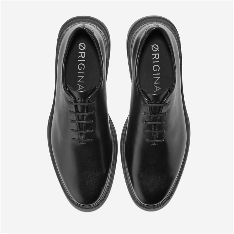 Cole Haan Mens Øriginal Grand Cityspectre Wholecut Wide Fit Oxford Shoes Black