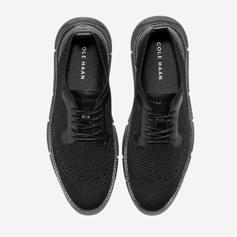 Cole Haan Womens Zerøgrand Rella Stitchlite™ Oxford Shoes Black