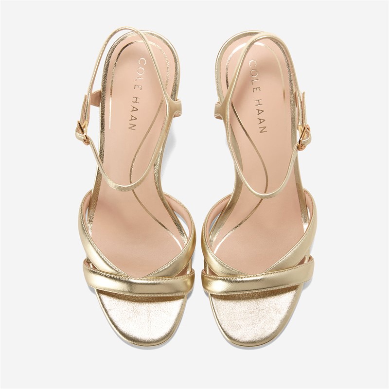 Cole Haan Womens Constantina Sandals Gold