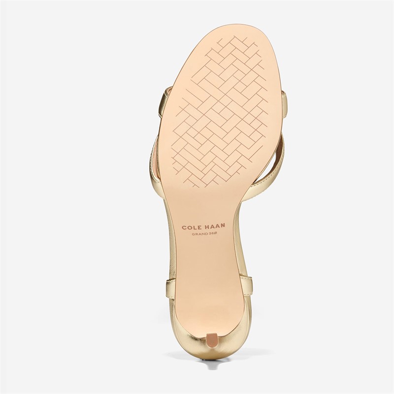 Cole Haan Womens Constantina Sandals Gold