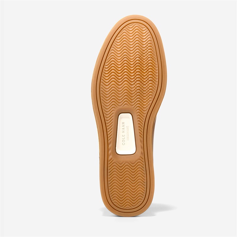 Cole Haan Mens Grandprø Angleace Trainers British Tan/Chocolate/Ivory British Tan-Chocolate-Ivory