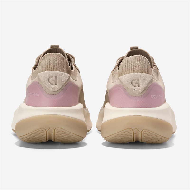 Cole Haan Womens Grandprø All-Day Leather Running Shoes Sesame/Zephyr/Ivory Sesame-Zephyr-Ivory