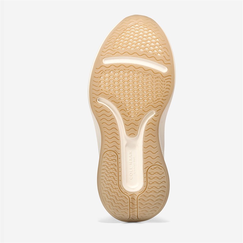 Cole Haan Womens Grandprø All-Day Leather Running Shoes Sesame/Zephyr/Ivory Sesame-Zephyr-Ivory