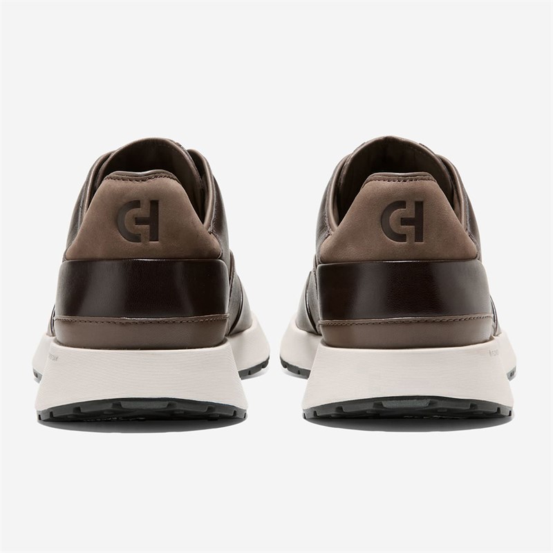 Cole Haan Mens Grandprø Luxe Mile Trainers Dark Chocolate Truffle Dark Chocolate-Truffle
