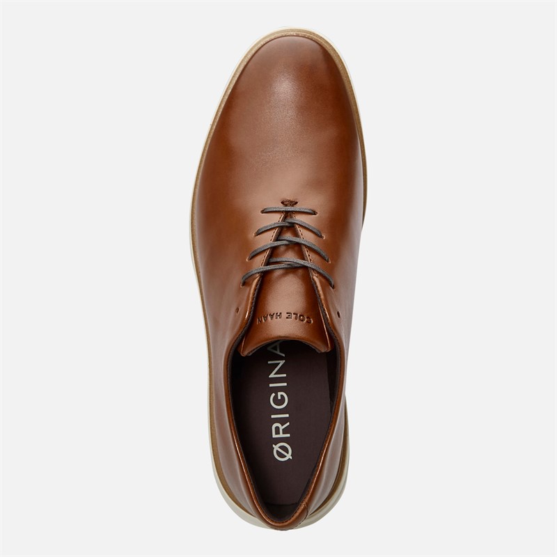 Cole Haan Mens Øriginalgrand Cityspectre Wholecut Wide Fit Oxford Shoes Woodbury/Silver Birch Woodbury-Silver Birch