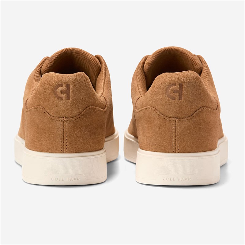 Cole Haan Mens Grandprø Luxe Slip-On Trainers Golden Toffee/Sesame/Ivory Golden Toffee-Sesame-Ivory