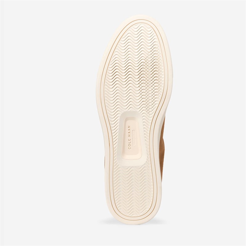 Cole Haan Mens Grandprø Luxe Slip-On Trainers Golden Toffee/Sesame/Ivory Golden Toffee-Sesame-Ivory
