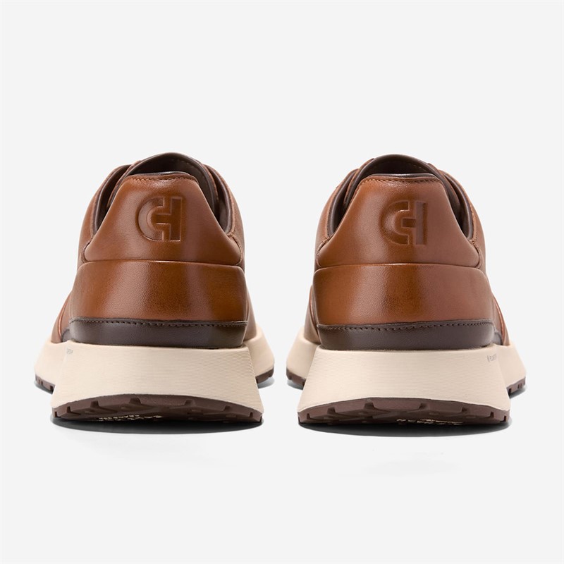 Cole Haan Mens Grandprø Luxe Mile Trainers British Tan/Madeira British Tan-Madeira