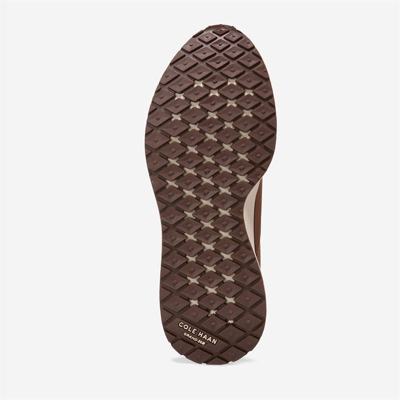 Cole Haan Mens Grandprø Luxe Mile Trainers British Tan/Madeira British Tan-Madeira