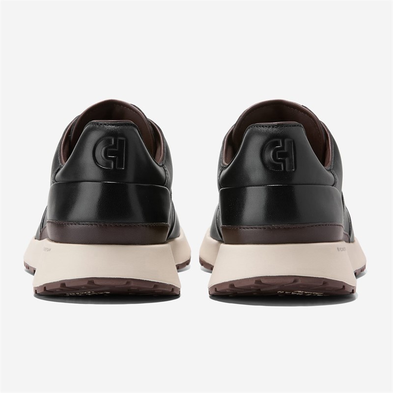 Cole Haan Mens Grandprø Luxe Mile Trainers Black/Madeira Black-Madeira