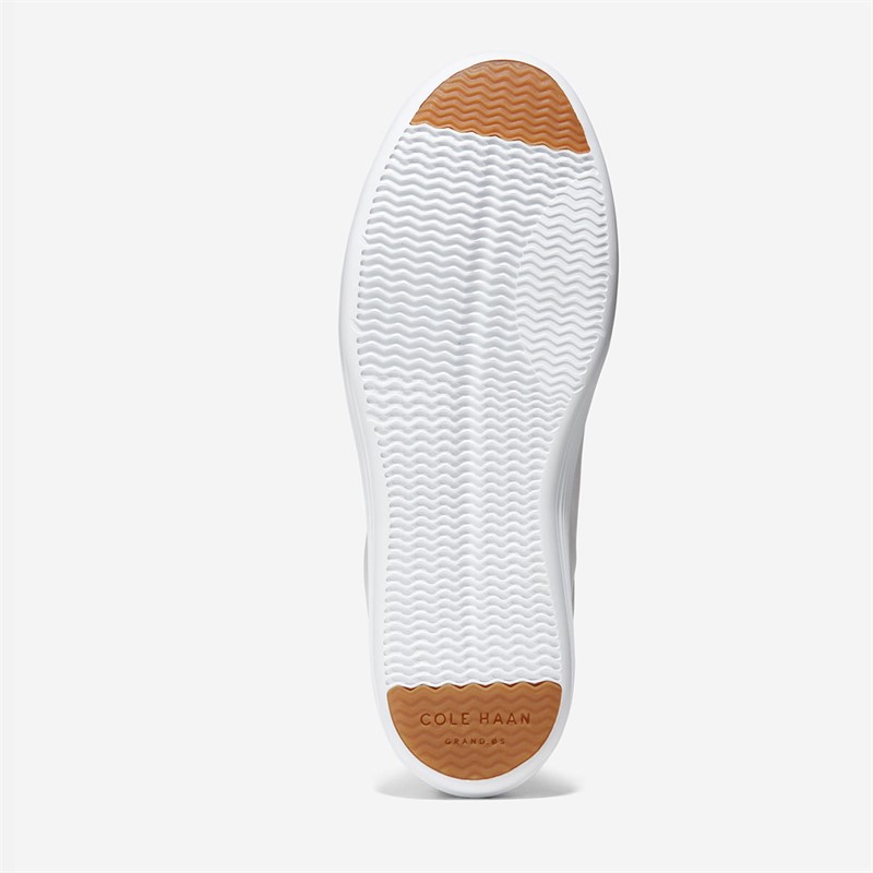 Cole Haan Womens Grand Cross Court Trainers Optic White Leather