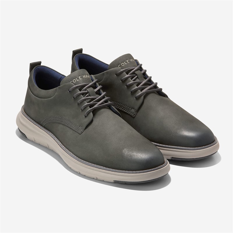 Cole Haan Mens Grand Remix Oxford Shoes Raven/Quiet Shade/Paloma Raven-Quiet Shade-Paloma