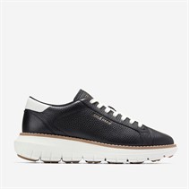 Cole Haan Womens Zerøgrand Rexanna Lace-To-toe Trainers Black/White Black-White