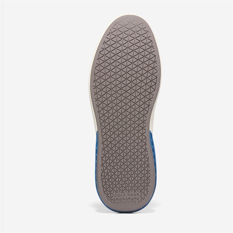 Cole Haan Mens Grandprø Halfcourt Skyweave™ Trainers Morel/Dark Blue/Silver Birch Morel-Dark Blue-Silver Birch