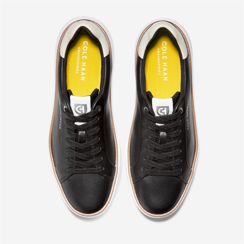 Cole Haan Womens Grandprø Topspin Trainers Black/Optic White Black-Optic White