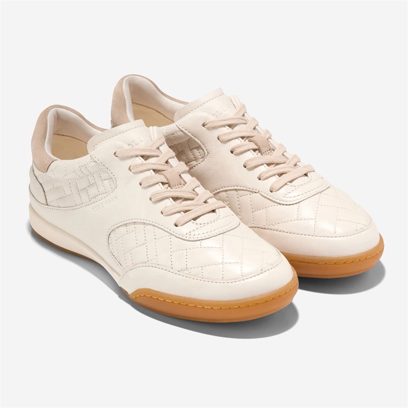 Cole Haan Womens Grandprø Jazlyn Trainers Ivory/Sesame Ivory-Sesame