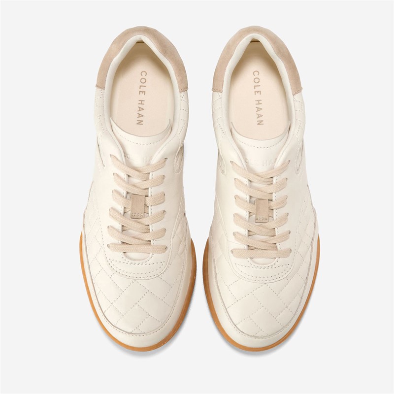 Cole Haan Womens Grandprø Jazlyn Trainers Ivory/Sesame Ivory-Sesame