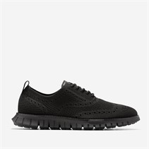 Cole Haan Mens Zerøgrand Remastered Stitchlite™ Wingtip Oxford Shoes Black