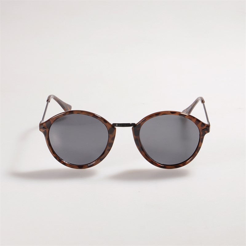 Sunsentials Mens Plastic Round Sunglasses Tort