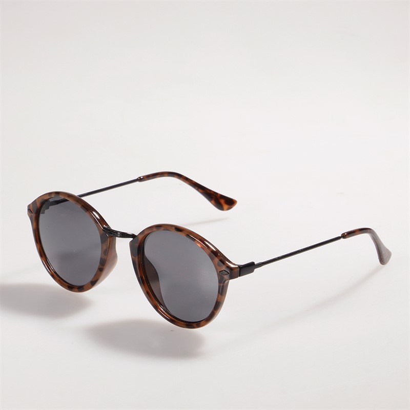 Sunsentials Mens Plastic Round Sunglasses Tort