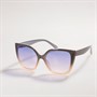 Sunsentials Womens Angular Square Sunglasses Ombre