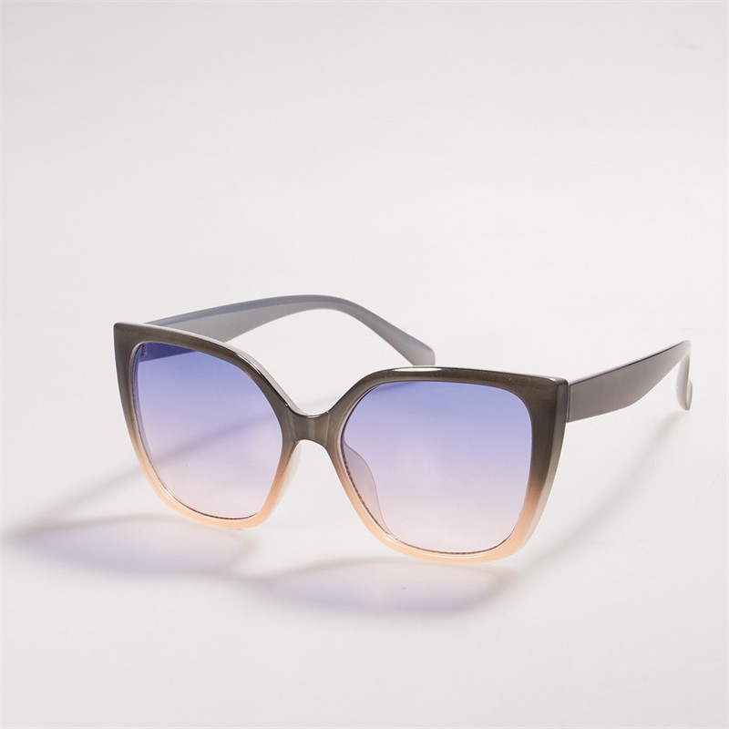 Sunsentials Womens Angular Square Sunglasses Ombre - Size OS