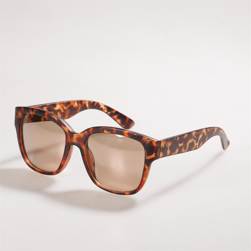 Sunsentials Womens Round Brow Sunglasses Tort