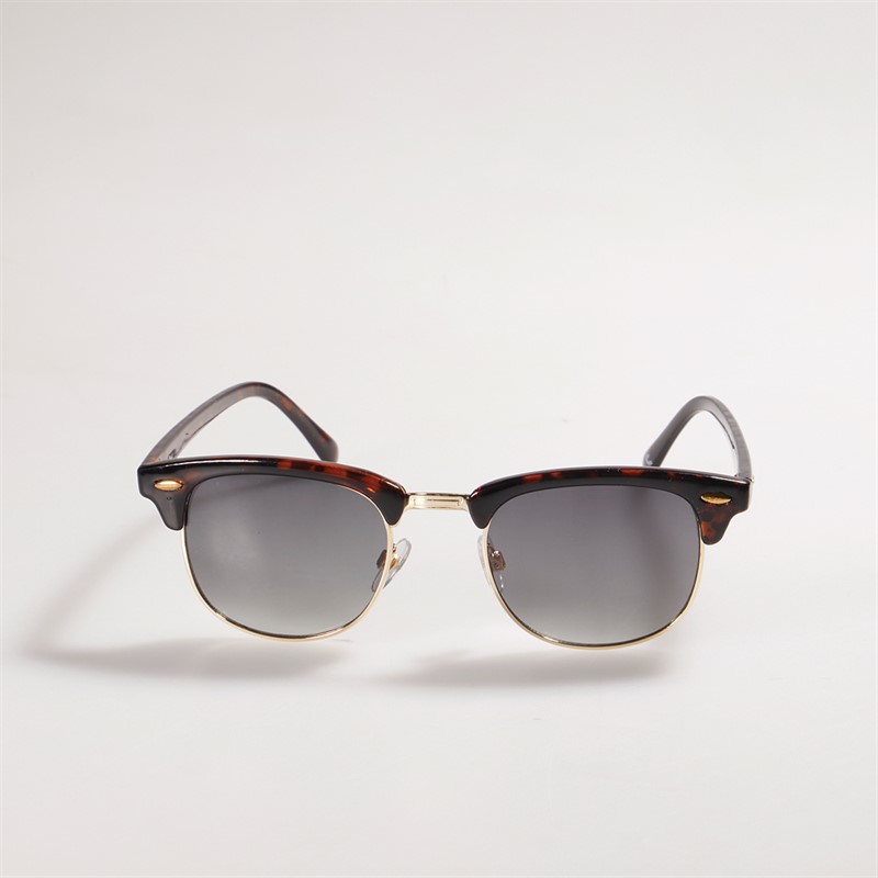 Sunsentials Womens Round Sunglasses Dark Tort