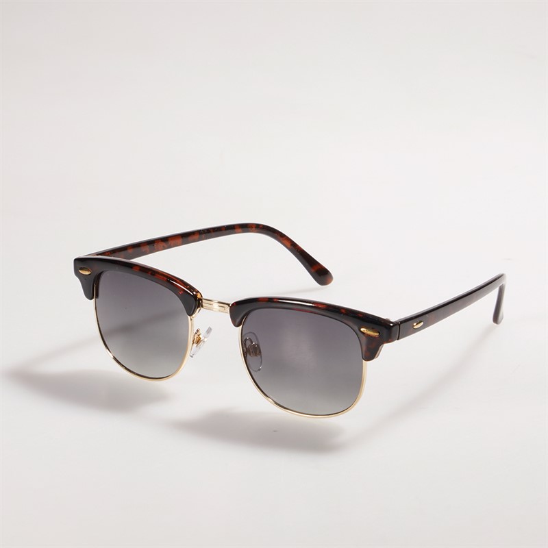 Sunsentials Womens Round Sunglasses Dark Tort