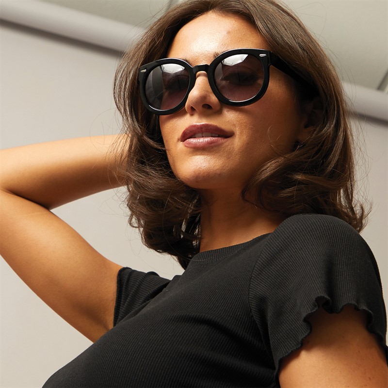 Sunsentials Womens Sunglasses Black