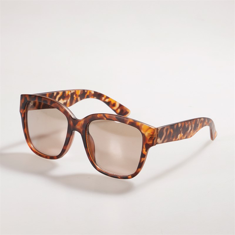 Sunsentials Womens Square Sunglasses Matte Tort