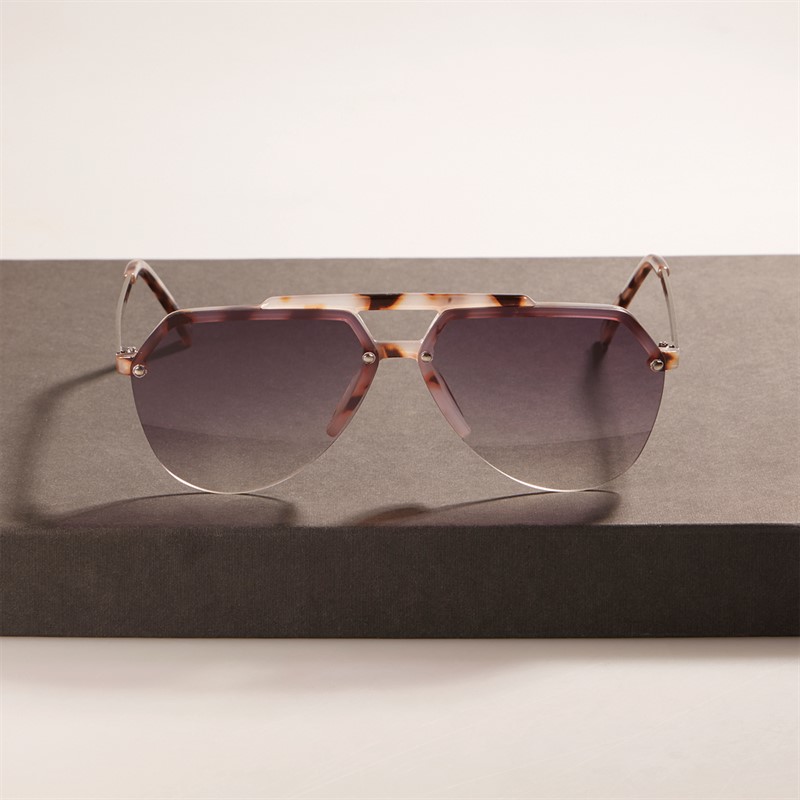 Sunsentials Womens Celeste Avi Sunglasses Tortoise Shell With Shiny Silver Arms