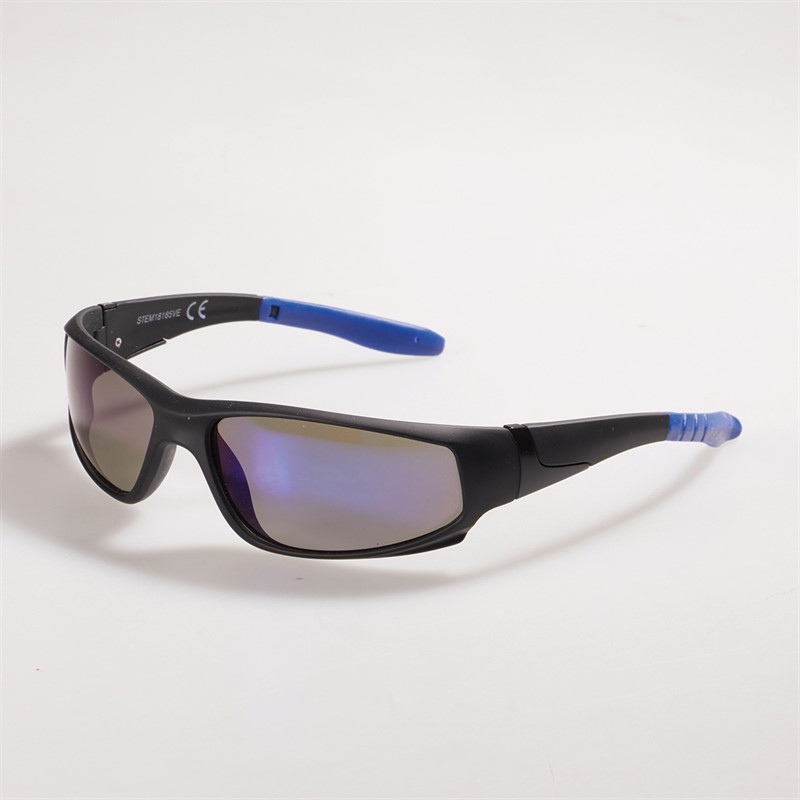 Sunsentials Mens Sports Wrap Sunglasses Black