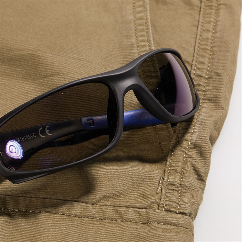 Sunsentials Mens Sports Wrap Sunglasses Black