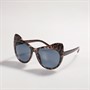 Sunsentials Girls Cat Eye Round Sunglasses Tort