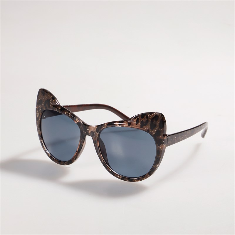 Sunsentials Girls Cat Eye Round Sunglasses Tort
