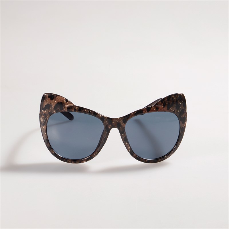 Sunsentials Girls Cat Eye Round Sunglasses Tort