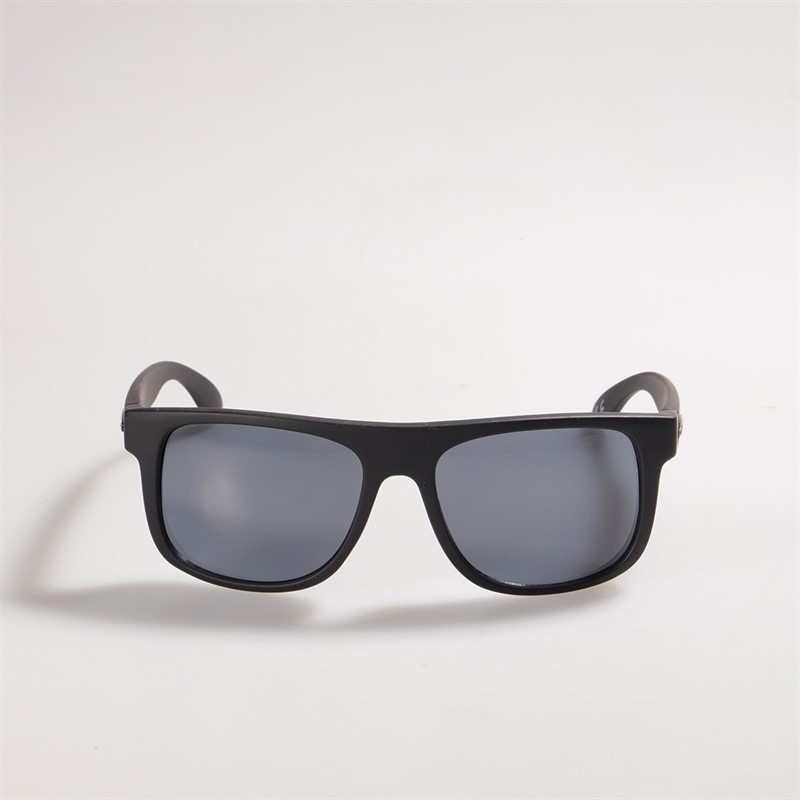 Sunsentials Mens Rectangle Sunglasses Black