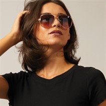 Sunsentials Womens Sunglasses Gold