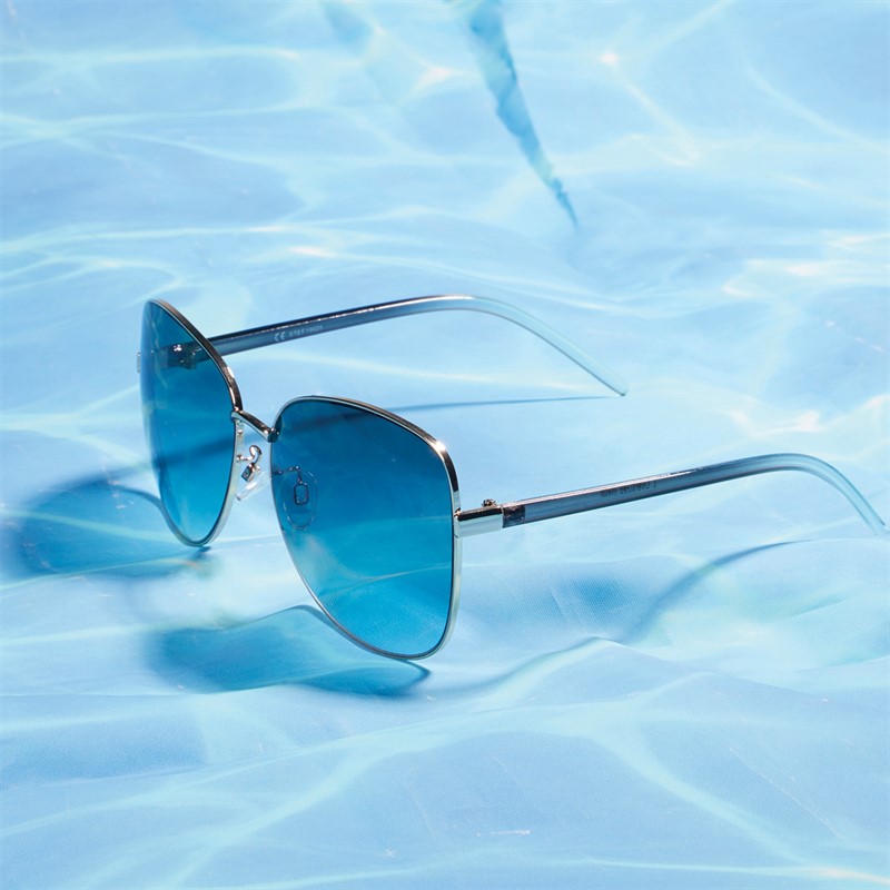 Sunsentials Womens Elegant Square Sunglasses Gold