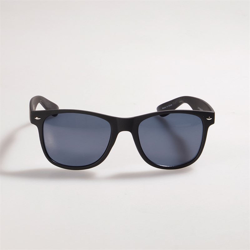 Sunsentials Mens Round Square Sunglasses Matte Black