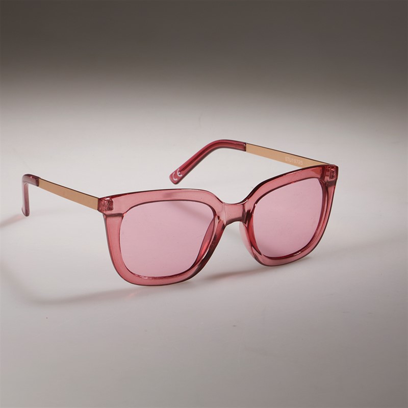 Sunsentials Womens Square Sunglasses Xtal Pink