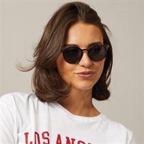 Sunsentials Womens Lucinda Rounds Sunglasses Tortoise Shell With Shiny Gold Arms