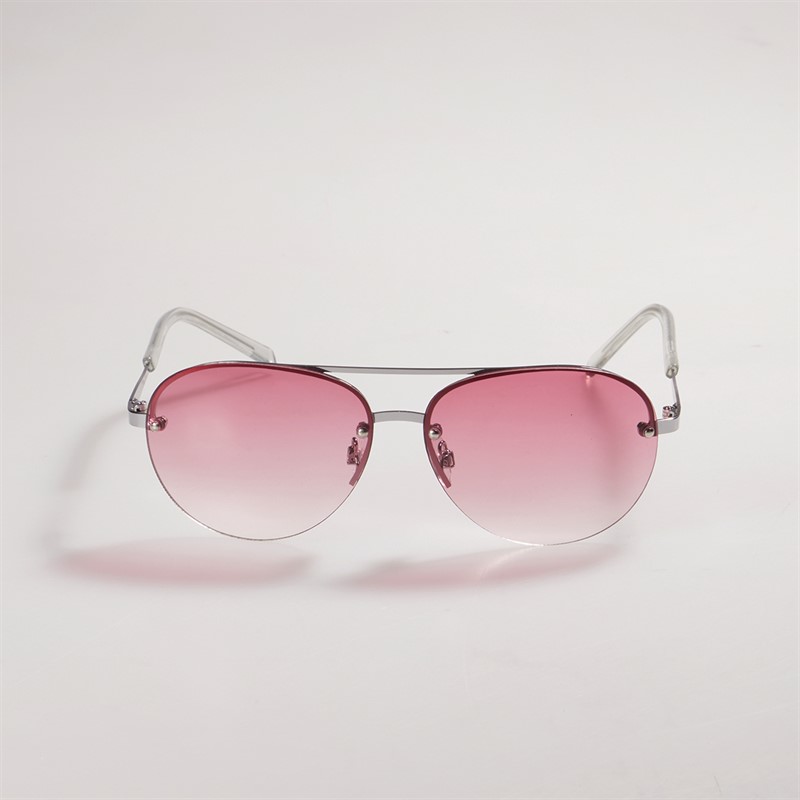 Sunsentials Womens Sunglasses Silver/Pink