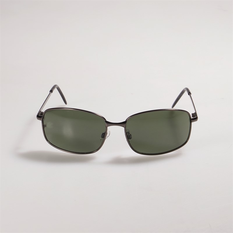 Sunsentials Mens Metal Wrap Sunglasses Gun