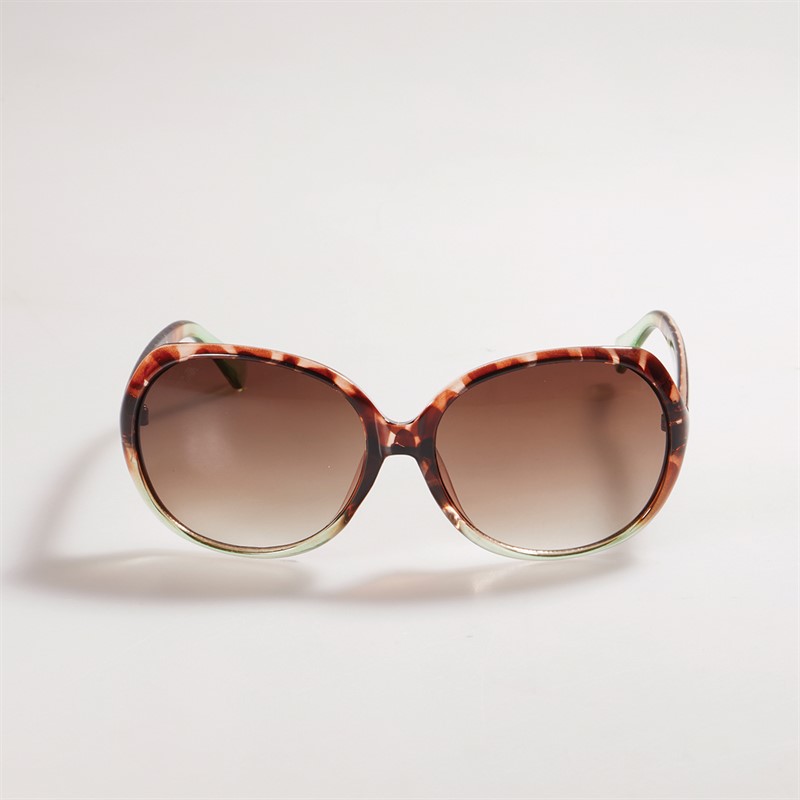 Sunsentials Womens Gradient Sunglasses Tort To Green