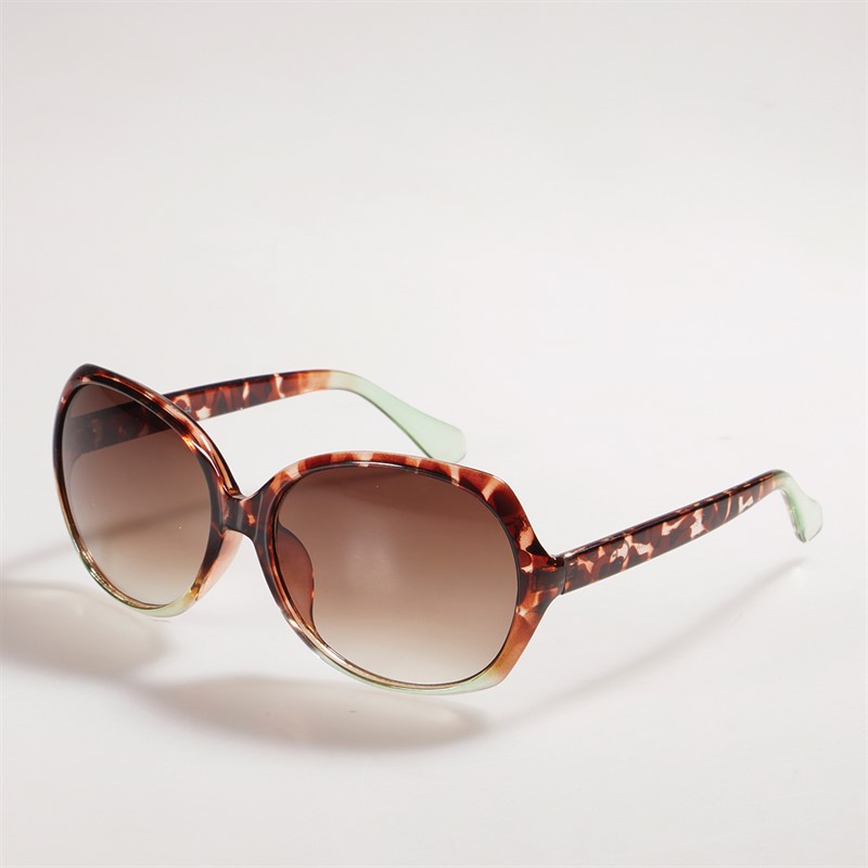 Sunsentials Womens Gradient Sunglasses Tort To Green