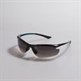 Sunsentials Semi Rim Wrap Sunglasses Black And Xtal Blue