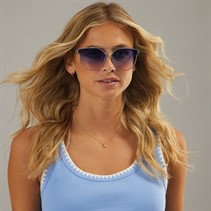Sunsentials Womens Sunglasses Silver/Pink