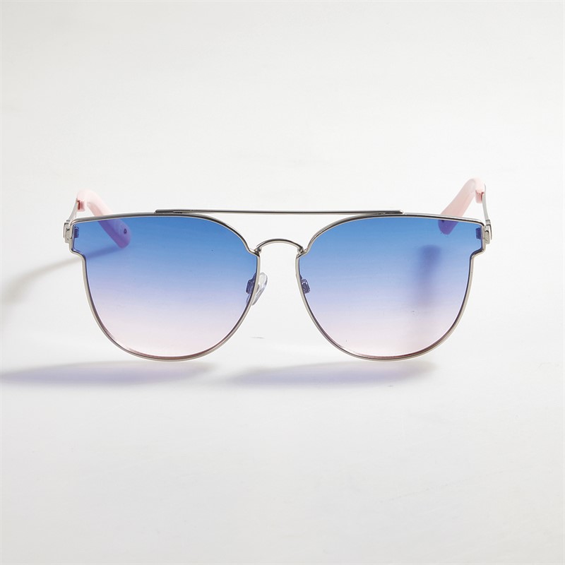 Sunsentials Womens Sunglasses Silver/Pink